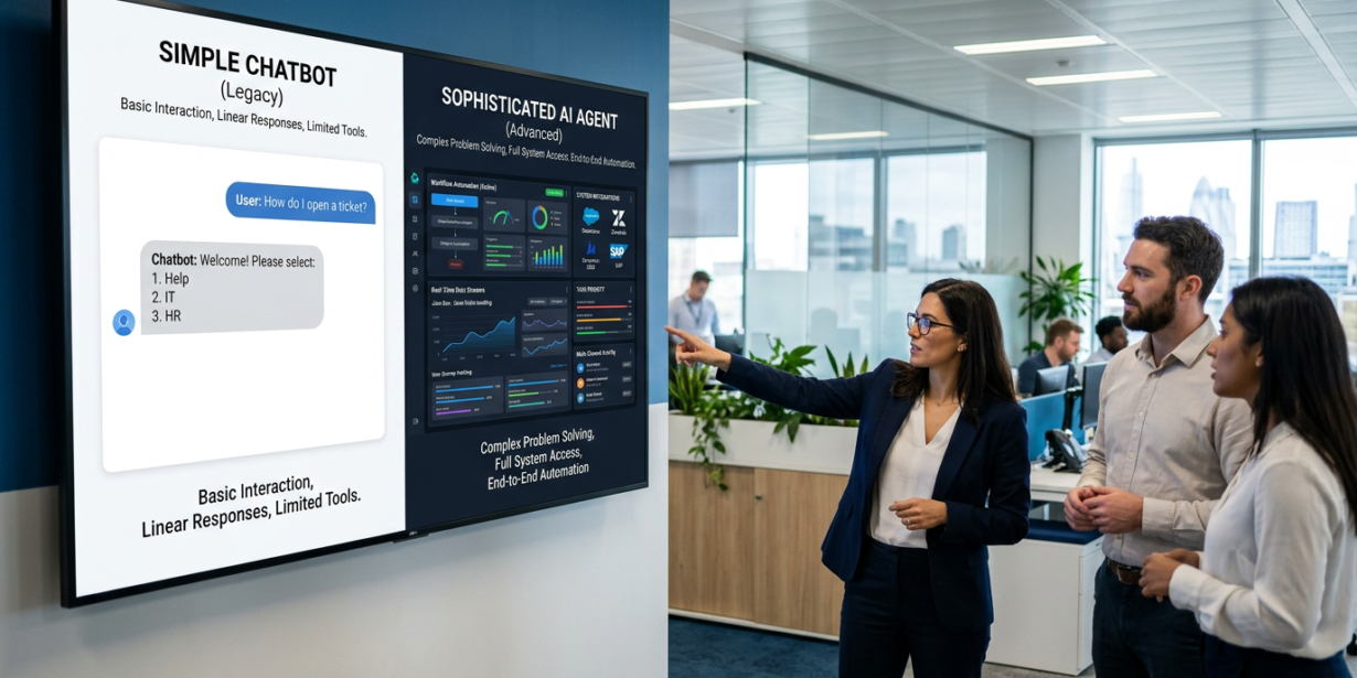 AI Agents vs Chatbots Differences: Complete 2026 Guide