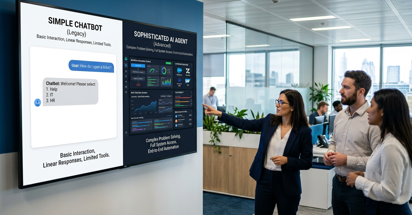 AI Agents vs Chatbots Differences: Complete 2026 Guide