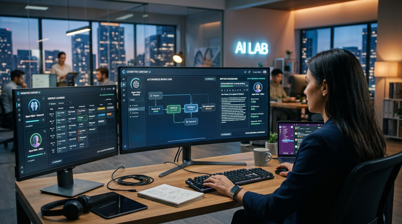 AI agents for content creation